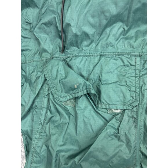 Orvis Jacket Mens Large Green Wading Fly Fishing Hooded Nylon Ripstop Pockets - Picture 6 of 7